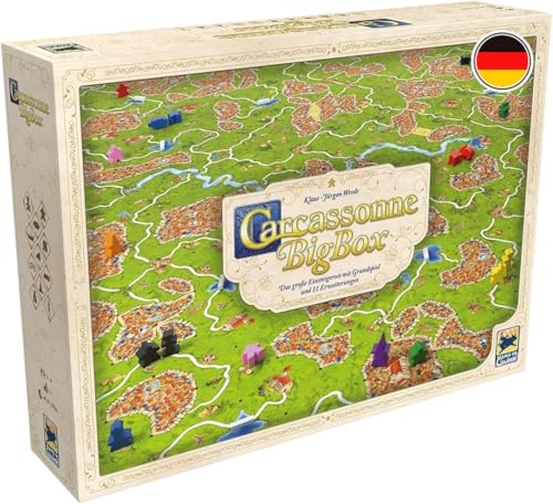 Hans im Glück, Carcassonne BigBox (édition 2025) - Jeu Famil