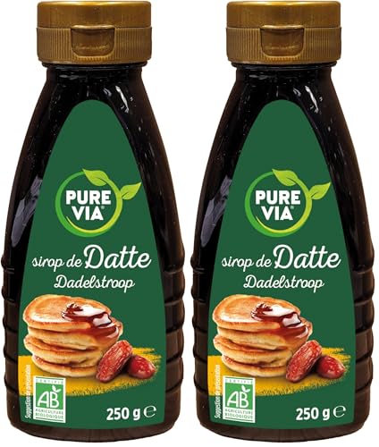 Pure Via Bio Sirop de Datte - 250g - une alternative au sucr