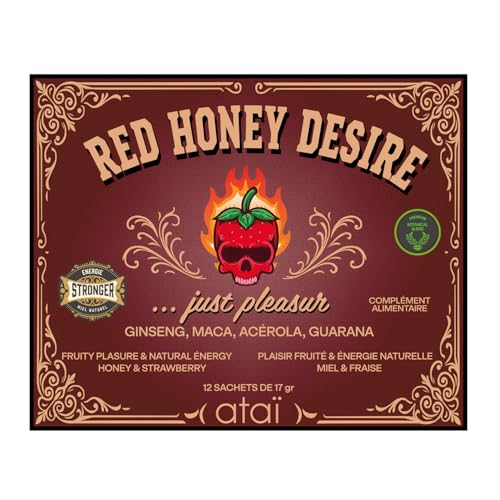 ATAI | RED HONEY DESIRE | Miel Rouge Homme | Goût Fraise | V
