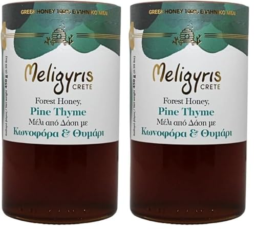 Meligyris - Miel de Forêt Grec avec Pin et Thym - 100% Natur