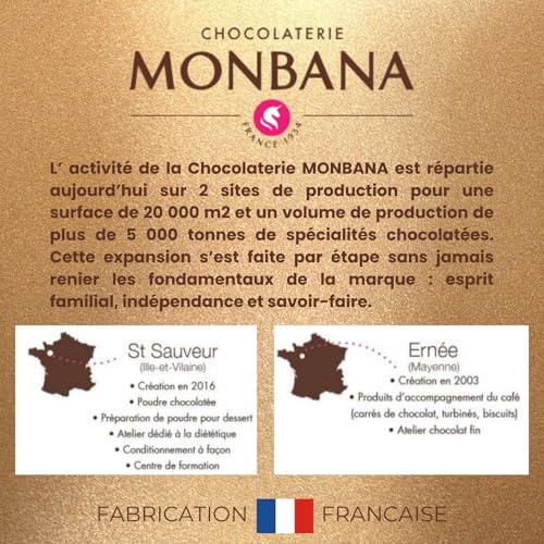 MONBANA - 200 mini-nougats tendres emballés individuellement