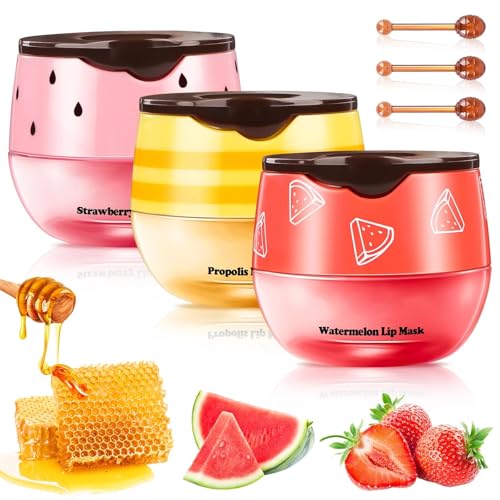 Baume à lèvres Bee Balm Lot de 3 baumes à lèvres Honey Lip B