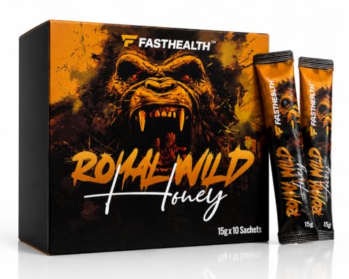 Miel en Sticks 100% Naturel by Fasthealth - 10 Sachets Indiv