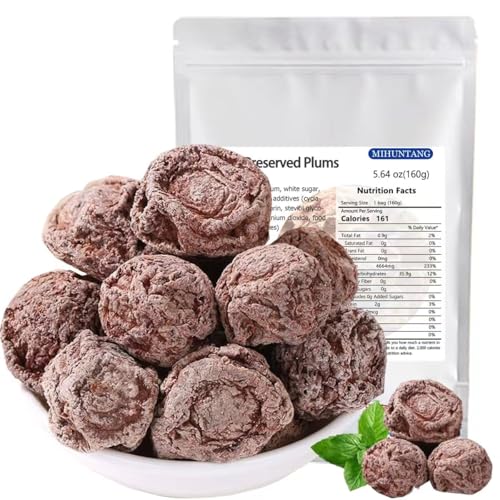 Prunes conservées séchées 160g Aigre-douce miel de prune séc