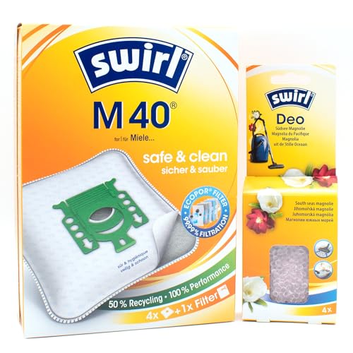 PakTrade 4 Sacs aspirateur + Perles désodorisantes Compatibl