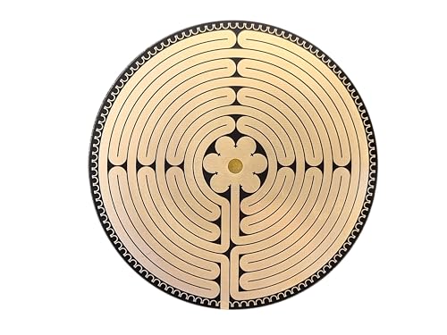 Disque Labyrinthe de Chartres - Disque équilibrant 10 cm à 2