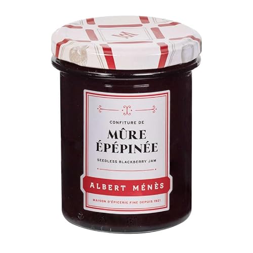 Albert Ménès Confiture Extra de Mûre Epépinée 280 g - Pack d