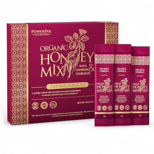 Honey Mix Pro-Male Formula 12 x 12 g - Sticks au Miel, Ginse