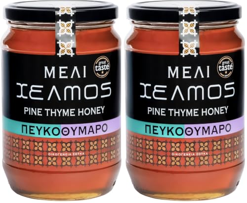 Helmos Miel de Pin et de Thym Grec 950g - Miel Aromatique de