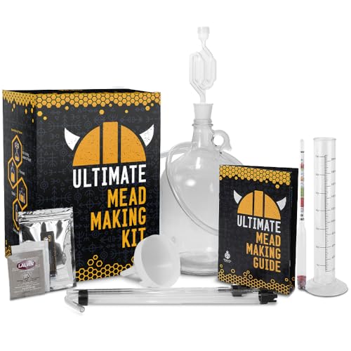 Kit ultime de fabrication dhydromel au miel avec levure et a