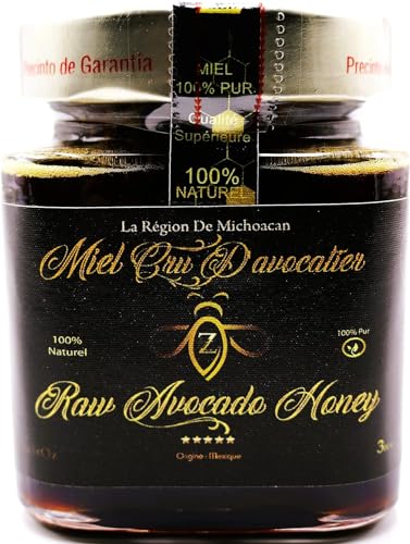 Miel dAvocatier Du Mexique -300g- 100% Naturel, Récolté dans
