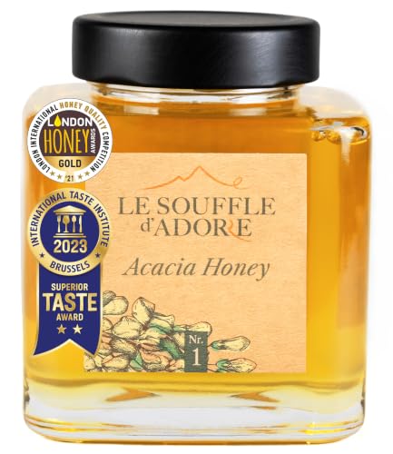 Le Souffle dAdore Sélection - Miel dAcacia 500g - Miel Natur