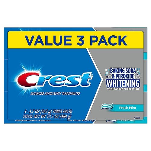Crest Lot de 3 tubes de dentifrice pour protection des carie