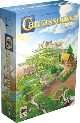 Asmodee - Carcassonne - Jeu de Société Moderne pour Enfants 