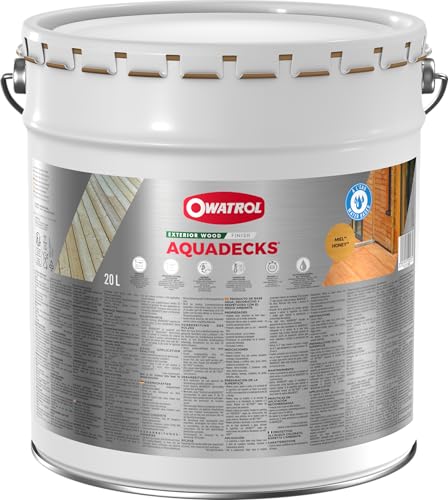 OWATROL-AQUADECKS®-Saturateur bois à leau-Miel (ow24)-20 lit