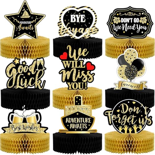 Kotkiddy 9 Pièces Décoration de Fête dAdieu Nous V Allons Te