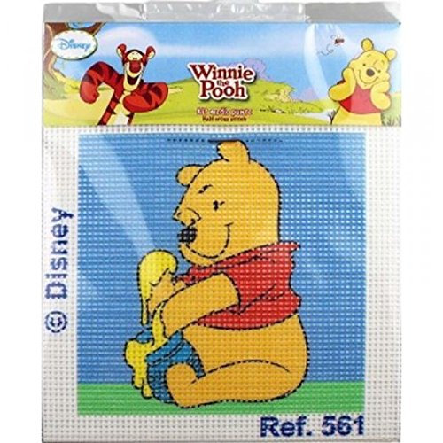 Kit Canevas Winnie lOurson et son pot de miel - 561