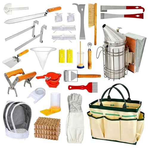 Kit dapiculture, outils dapiculteur, 30 pièces, pour toutes