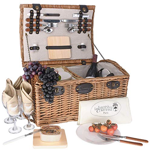 Les Jardins de la Comtesse - Panier Picnic Gisors en Osier C