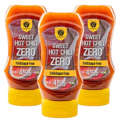 Rabeko Zero Sauce - Sweet Hot Chili, 3 x 350ml - produits sa