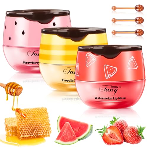 Baume à lèvres Bee Balm Lot de 3 baumes à lèvres Honey Lip B