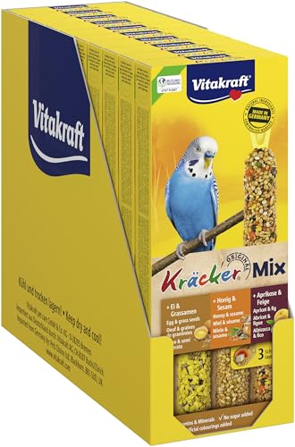 VITAKRAFT- Kräcker Mix, Snack Pour Oiseaux, Aux Œufs Et Grai