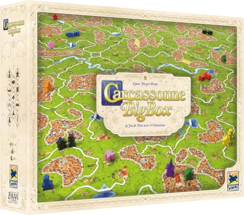 Asmodee - Big Box Carcassonne - Hans im Glück - Coffret dini