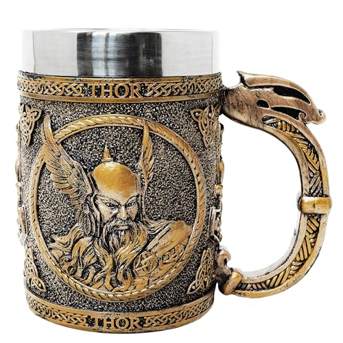 MystiCalls Thor, chope viking, taille XL, 500 ml