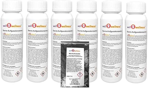 well2wellness Sauna Infusion Winter Parfums 2 6 x 125 ml - G