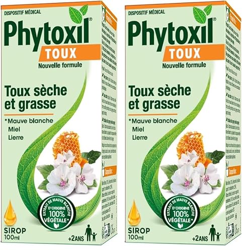 PHYTOXIL TOUX - Sirop 100 ml - Dispositif médical - Soulage
