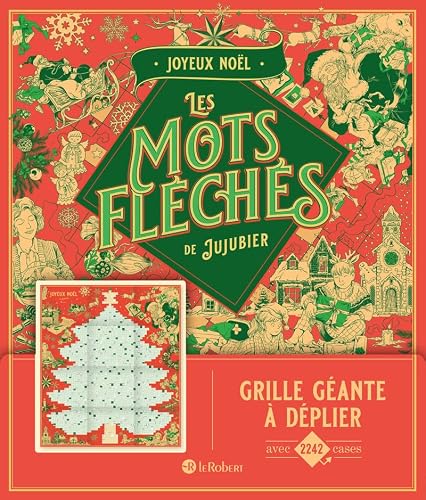 Joyeux Noël - Les mots fléchés de Jujubier - Grille géante