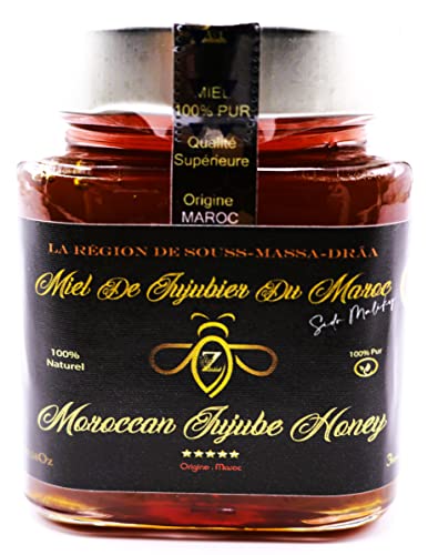 Miel de Sidr Maliky du Maroc Pur jujubier Brut Sidr Honey Ro